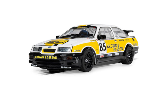 Scalextric C4628 Ford Sierra RS500 YTCC 2024 Dan Brown #85 Slot Car
