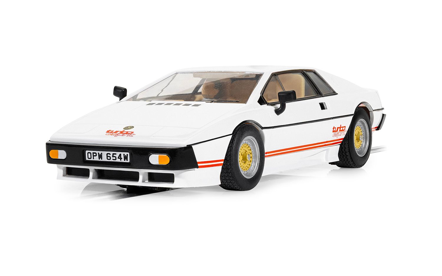 Scalextric C4631 Lotus Esprit Turbo White James Bond Your Eyes Only Slot Car