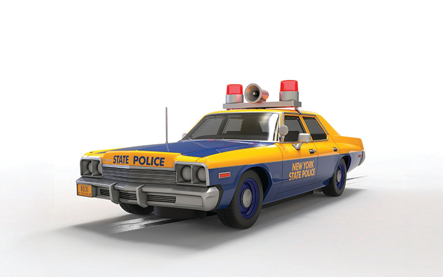 Scalextric C4636 Dodge Monaco Police Slot Car