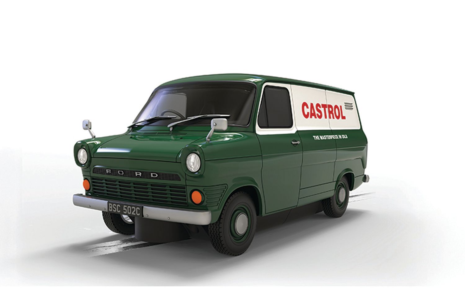 Scalextric C4648 Ford Transit Mk1 Castrol Slot Car