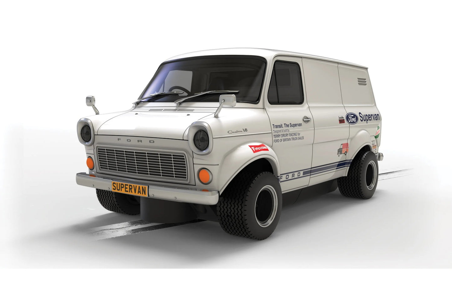 Scalextric C4650 Ford Transit Mk 1 Supervan Slot Car