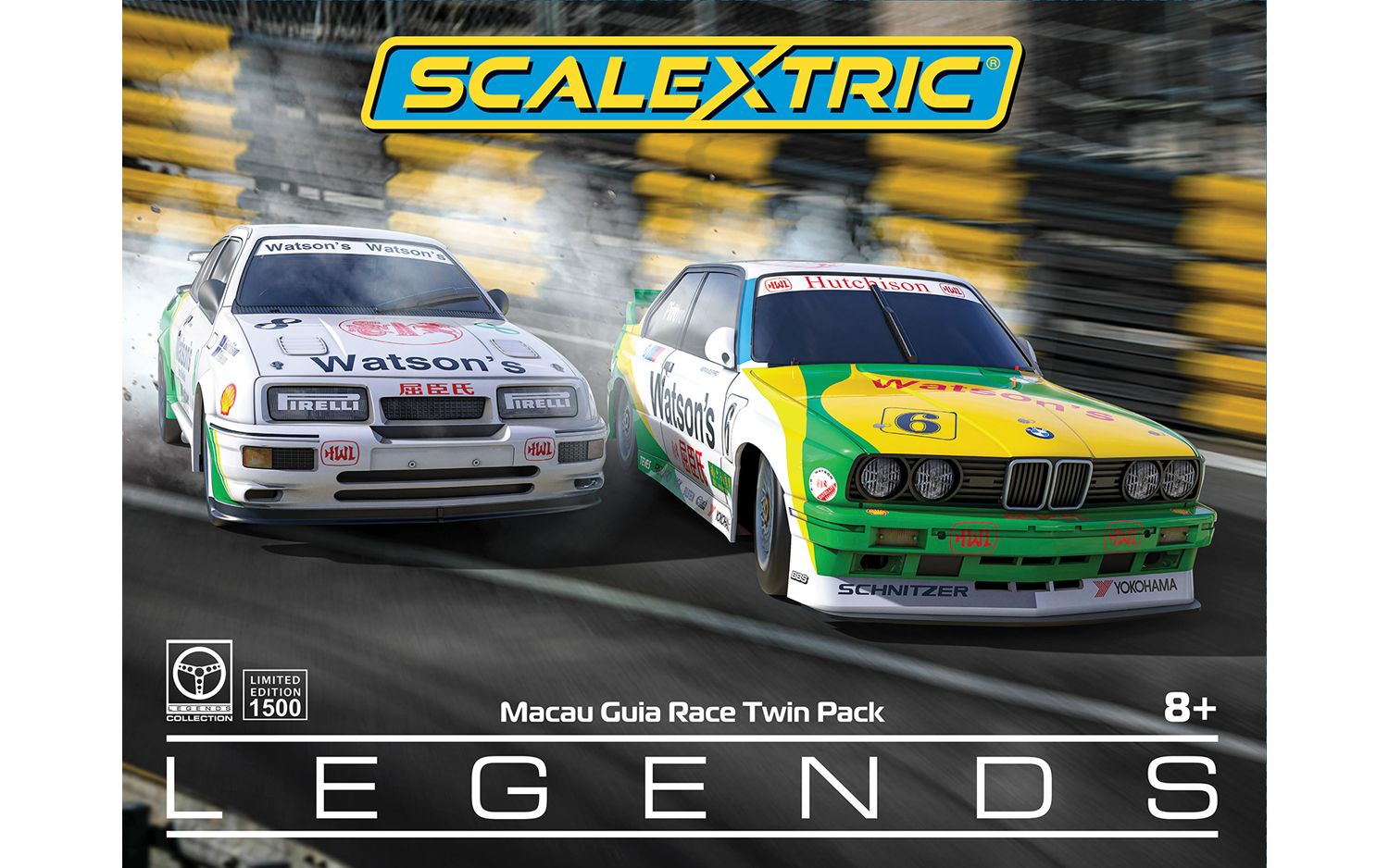 Scalextric C4670A Macau Guia Race Twin Car Pack Slot Car