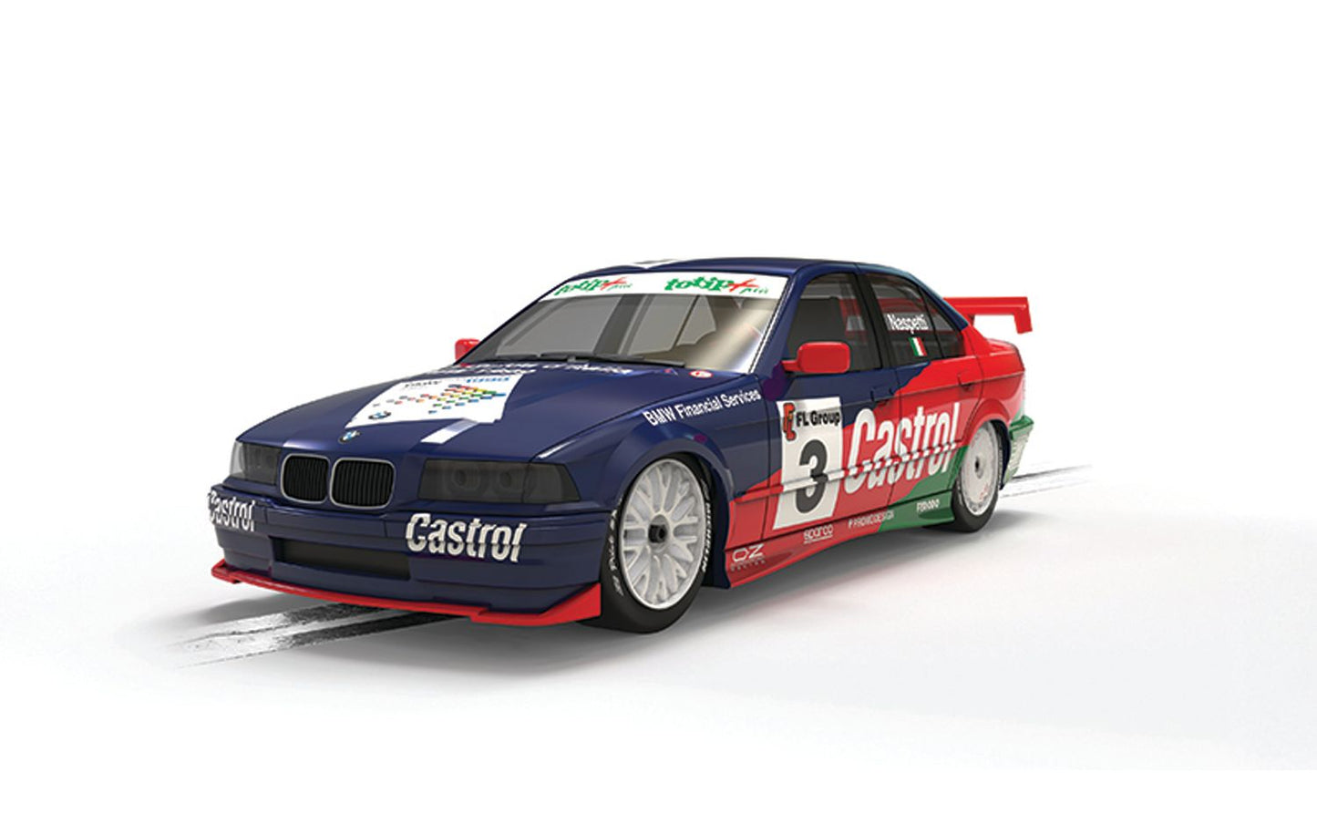 Scalextric C4673 BMW E36 320i Campionato Italiano Superturismo 1999 #3 Slot Car