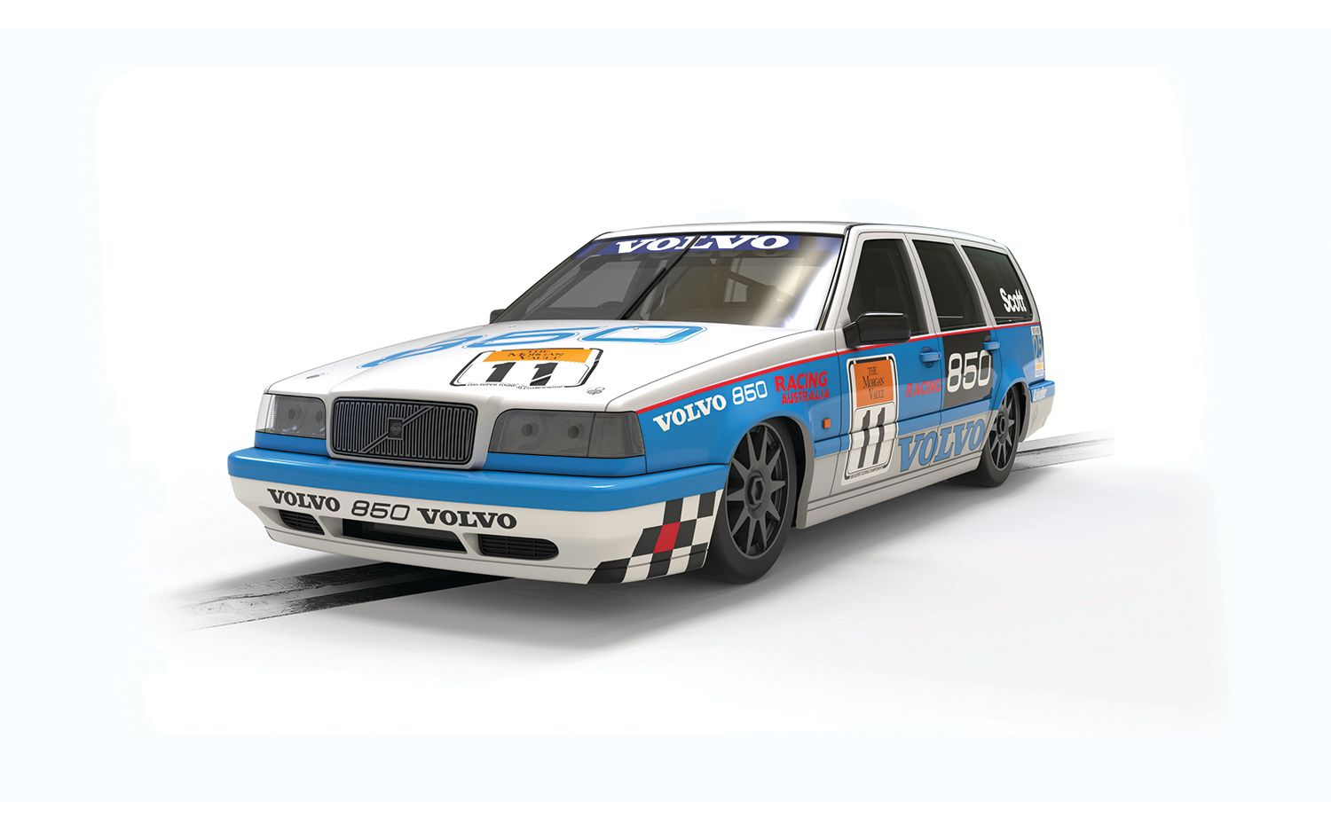 Scalextric C4688 Volvo 850 Estate ATCC 1995 Tony Scott #11 Slot Car